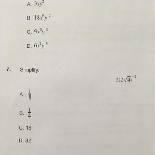 7. simplify this what’s the answer?