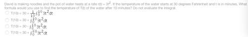 Me,  1）a room is being heated at the rate of r(t) = (0.3t)1/2, where r(t) is measured in degre