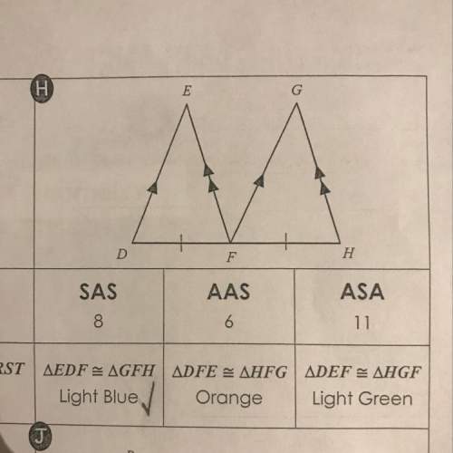Which posulate is this that proves they're congruent? i'm so confused. side angle side (sas)&lt;