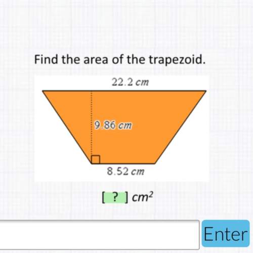 What is the area of the trapezoid? ?
