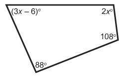 Me asap very urgent the interior angles formed by the sides of a quadrilateral have measures t