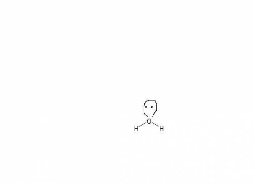 How does a lone pair contribute to molecular shape?  a. it is too small to affect the molecule's sha