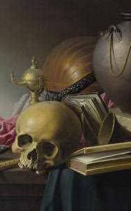 What is vanitas? a.a type of painting that displays everyday objectsb.reminds the viewer not to focu