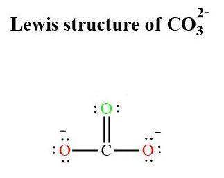 Draw the structure of co32−. include all lone pairs of electrons and formal charges.