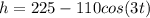 h=225-110cos(3t)