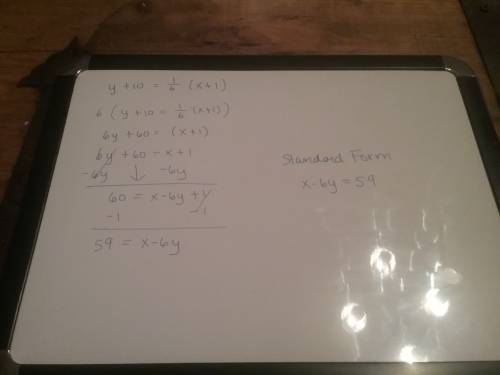 Tell me what’s the standard form of this equation.