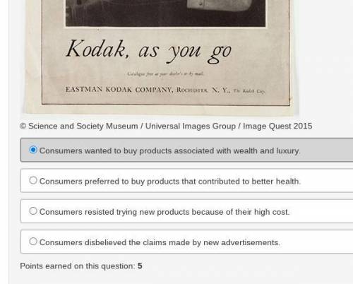 What does this advertisement suggest about consumers during the 1920s?   consumers wanted to buy pro