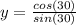 y= \frac{cos(30)}{sin(30)}