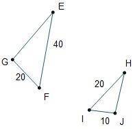 To prove that the triangles are similar by the sas similarity theorem, it needs to be proven that j