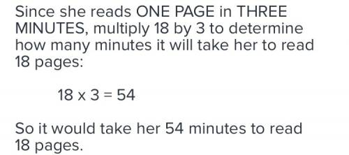 Susan reads a book at the rate of one page every 3 minutes if you are reading way to remind the same