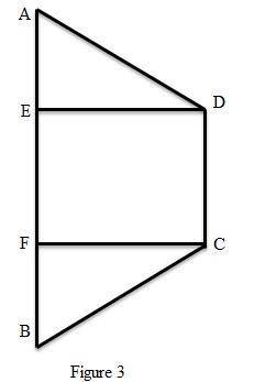 What is the equation for the line of reflection that maps the trapezoid onto itself?  (see attachmen