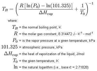 Methanethiol has a vapor pressure of 429 torr at −25 ∘c and a normal boiling point of 6.0 ∘c. find δ