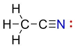 Draw the lewis structure(s) for the molecule with the chemical formula c2h3n,c2h3n, where the n is c