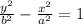 \frac{y^2}{b^2}-\frac{x^2}{a^2}=1