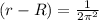 (r-R)=\frac{1}{2\pi ^{2}}
