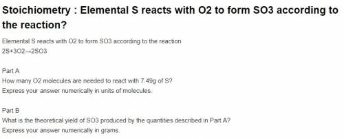 What is the theoretical yield of so3 produced by the quantities described in part a? \?