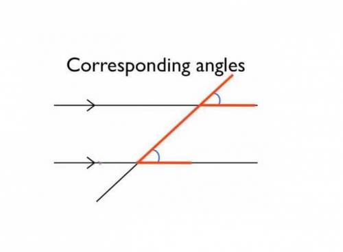 Which angles are corresponding angles with angle 8?