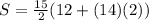 S= \frac{15}{2}(12+(14)(2))