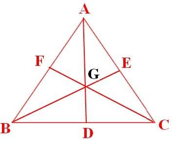 What are the coordinates of the centroid of a triangle with vertices p(−4, −1) , q(2, 2) , and r(2,