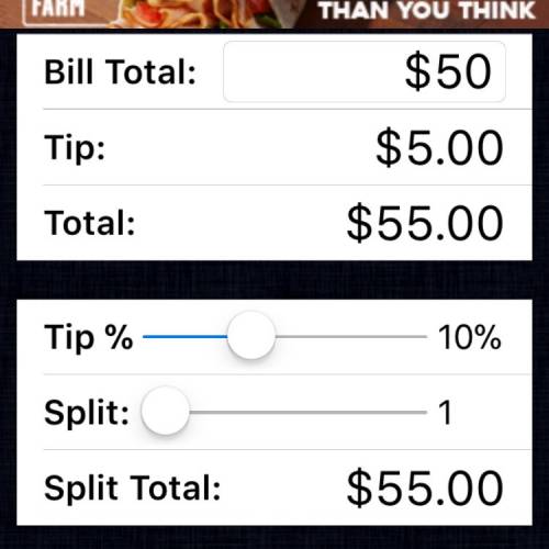 Matt paid $55 at a restraunt. the amount included a 10% tip. what was the check amount before the ti