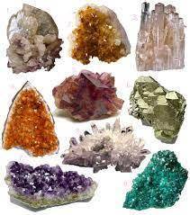 Describe the 5 characteristics an earth material must have to be called a mineral