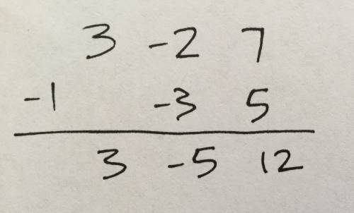 What is the quotient?  x + 1)3x2 − 2x + 7 3x − 5 +  3x − 5 +  3x + 5 +  3x + 5 +