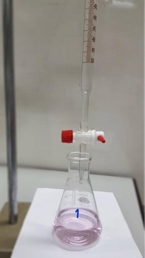For the titration of a weak acid with a strong base what is the pka of the weak acid if the ph is 6.
