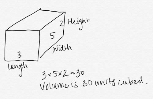 17 as best you can draw a rectangular prism. label its dimensions (ielength width and height and fin