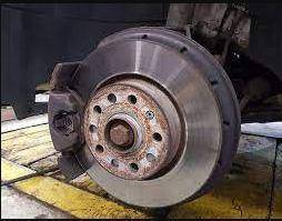 When dealing with brake failure, after pumping the brakes and downshifting, gradually apply the park
