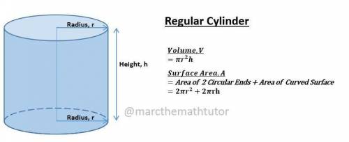 What is the volume of this cylinder?  use  ≈ 3.14 and round your answer to the nearest hundredth.  c