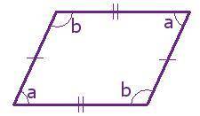 How many sides does a parallelogram have?  oa) 2 ob) 4 od 6