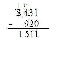 What is 2,431-920 can u   me with this answer