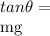 tan\theta =\frac{\frac{kq^{2}}{4L^{2}Sin^{\theta }}}}{mg}