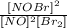 \frac{[NOBr]^{2}}{[NO]^{2}[Br_{2}]}