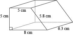 What is the cross section created when a vertical slice is made perpendicular to the 2 bases of a tr