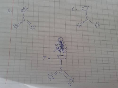 What are all resonance structures for so3?