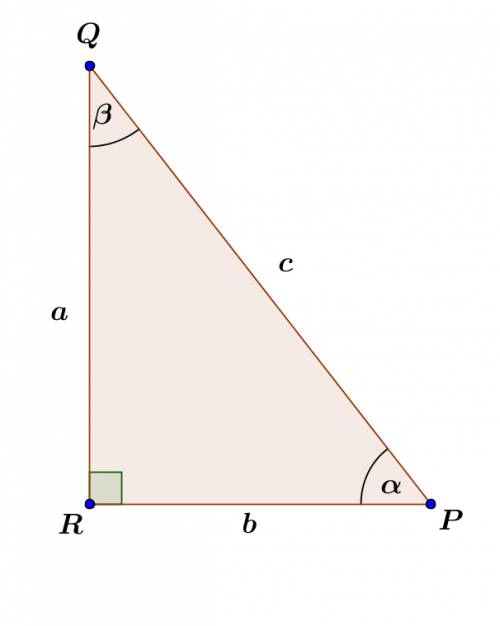 In right ∆pqr, p and q are acute angles, and cos p is 3/5. what is sin q?  answers:  4/5 3/5 2/5 3/4