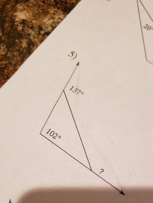 Can someone tell me how to figure out the ? the paper says to find the measure of each angle&lt;