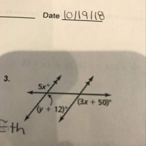 How do you find the values of x and y