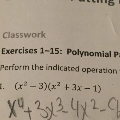 What’s the polynomial in standard form