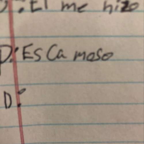 Ihave to do spanish homework . can you guys give me any ideas for a sentence with the word escamoso