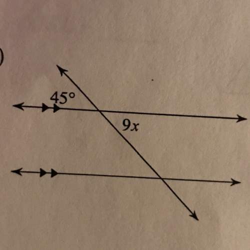 Identify the relationship and then solve for x