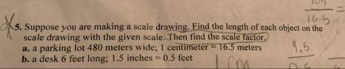 Ineed to find the length and scale factor