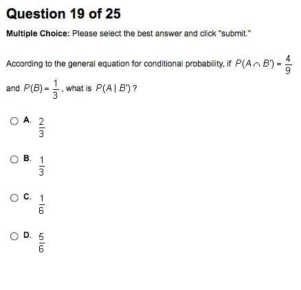 Conditional probability. explain answer