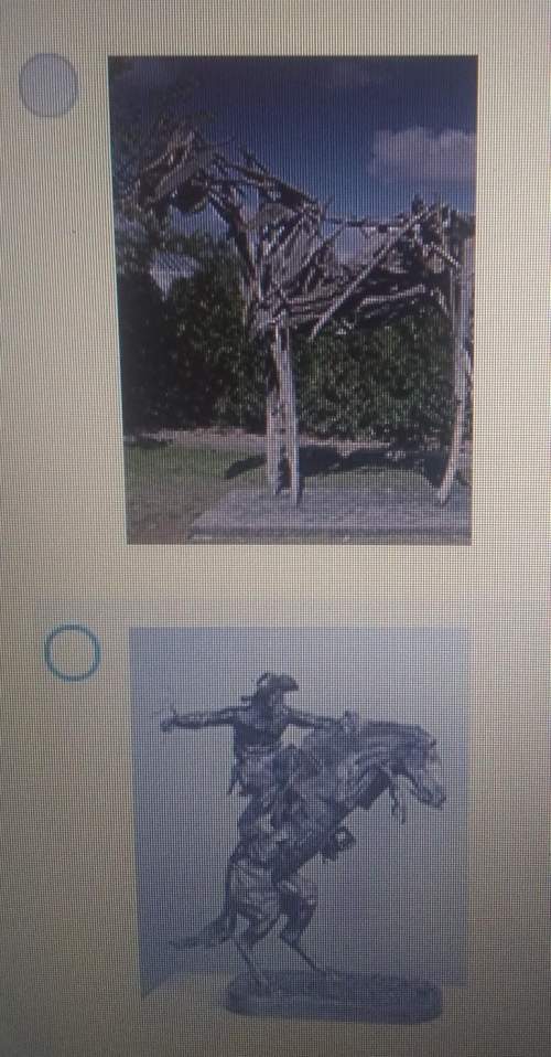 Deborah butterfield and frederic remington depicted a horse differently from these sculptures. which