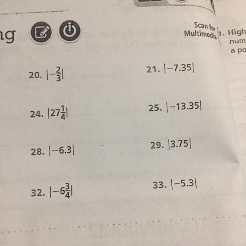 Need with other part of find each absolute value