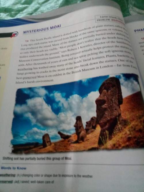 Look at the photo in photo in and read the caption. what details about the statues in paragraph 4 do