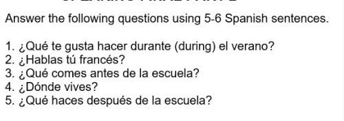 Can some one plz tell me what each question says u dont have to answer it just tell me in english wh