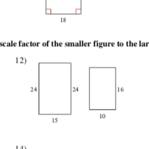 Both polygons are similar. find the scale factor of the smaller figure to the larger figure ( explai