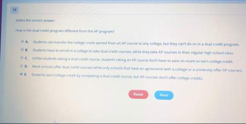 How is the dual credit program different from the ap program?